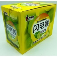 Конфеты Sour Candy green lemon КИСЛЫЕ