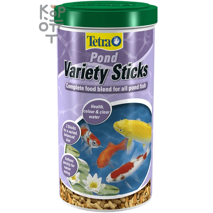 Tetra Pond Variety Sticks корм для прудовых рыб (3 вида палочек) 1л.
