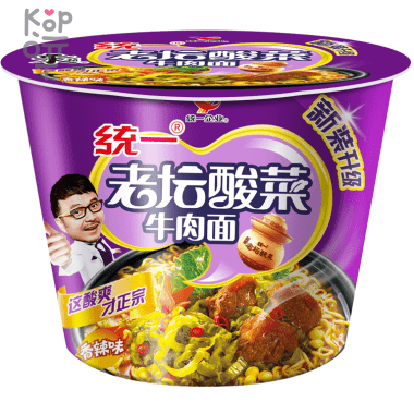 Лапша быстрого приготовления Kang Shi Fu с говядиной, 119гр. — Корейские товары для всей семьи(КорОпт)