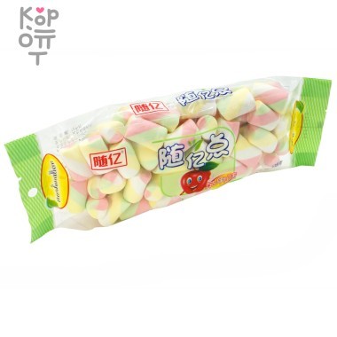 Маршмеллоу Suiyi со вкусом Яблока, 138гр. &mdash; Корейские товары для всей семьи(КорОпт)