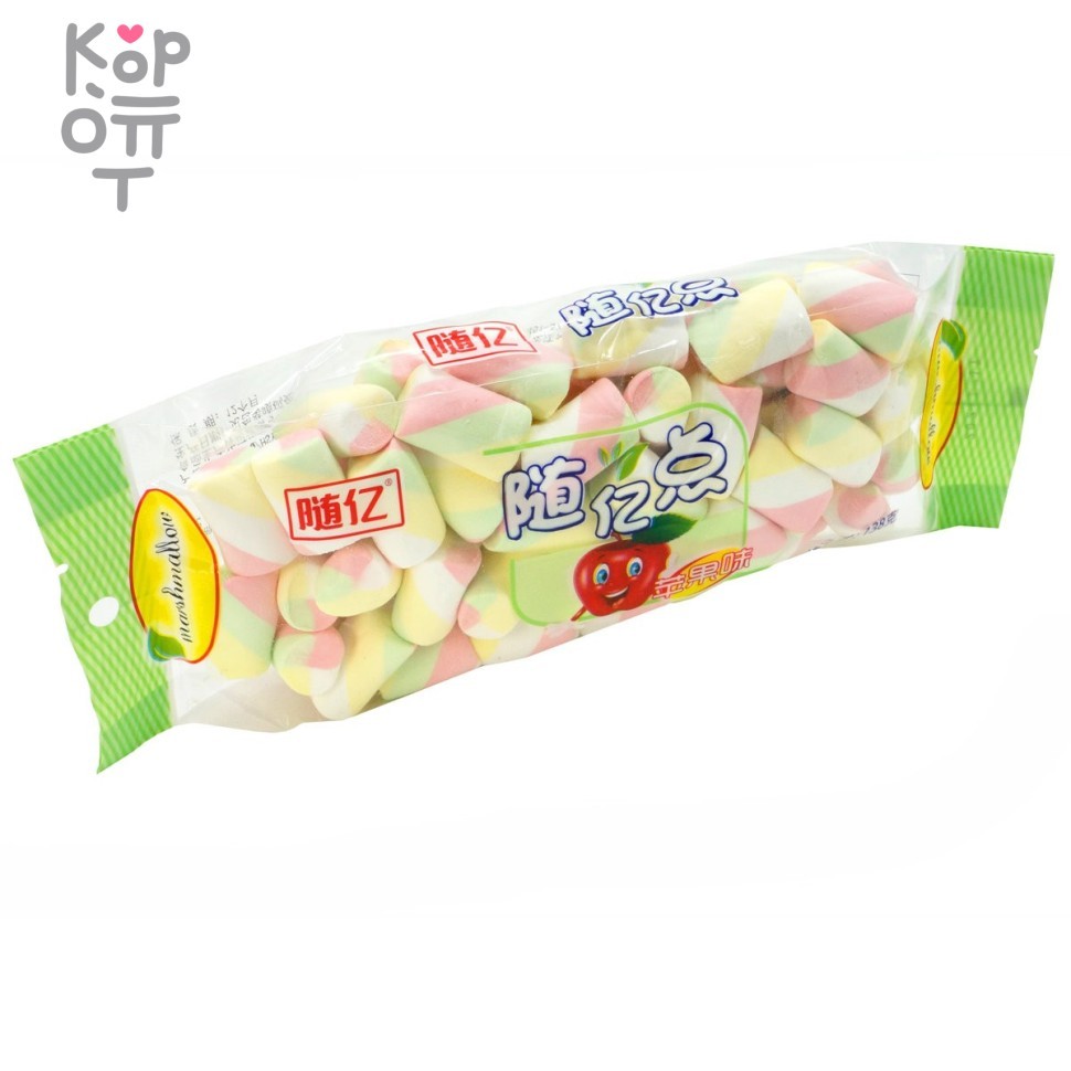 Маршмеллоу Suiyi со вкусом Яблока, 138гр. фото 1 &mdash; Корейские товары для всей семьи(КорОпт)