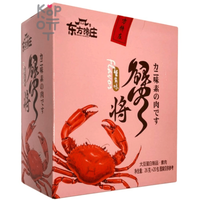 Соевый снэк со вкусом краба Dongfang Chanzhuang, 26гр.