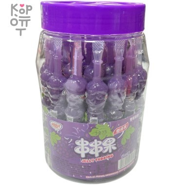 Питьевое Фруктовое желе Jelly Pudding - Фруктовый напиток со вкусом Винограда — Корейские товары для всей семьи(КорОпт)