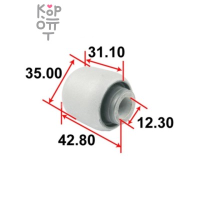 Сайлентблок 48770-20020 AAMTO1117 / TAB-TSL7 WISH ZGE2# заднего рычага TENACITY