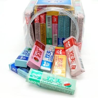 Жевательная конфета Huanfu Ban De Bao Ассорти вкусов  &mdash; Корейские товары для всей семьи(КорОпт)