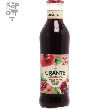 Сок гранатовый неосветленный Grante. &mdash; Корейские товары для всей семьи(КорОпт)