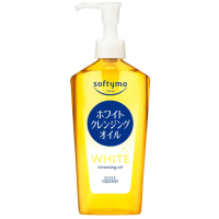 KOSE SOFTYMO White Cleansing Oil - Гидрофильное масло  для снятия водостойкого макияжа, улучшения тона кожи и контроля выработки меланина.