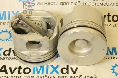 Поршни двигателя 4HF1 ALFIN 39181A 8-97176-655-0 / 8-97095-585-0 d-54мм 3/2.5/4 прямые STD (к-т 4шт) IZUMI