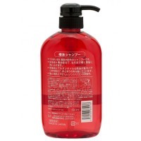 Kumano Cosme Station Horse Oil Body Shampoo - Бессиликоновый Шампунь с маслом камелии 600мл.