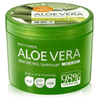Welcos Aloe Vera Moisture Real Soothing Gel - Многофункциональный гель для тела с экстрактом Алоэ.