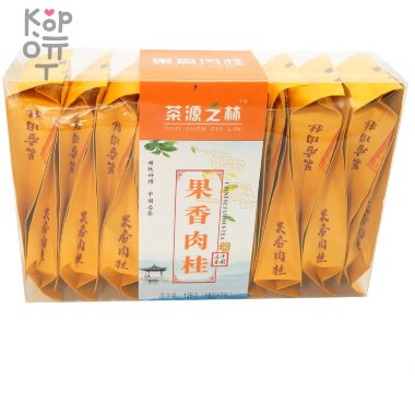 Чай Forest of Tea Zhi Lin Guo Xiang rou Gui Cha - Чай улун Жоу Гуй Сян с Ароматом Корицы, 125гр. (18п.*7гр.) — Корейские товары для всей семьи(КорОпт)