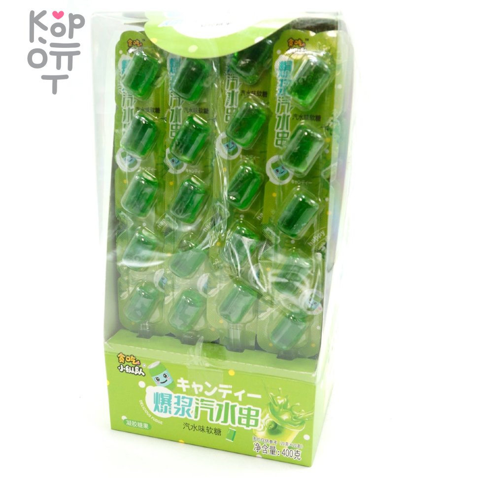 Мармелад Delicious Fudge с кусочками фруктов, со вкусом Содовой, купить с доставкой на дом фото 1 &mdash; Корейские товары для всей семьи(КорОпт)