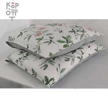 Накидка на подушку Cherry Garden, 50x70см, 208 &mdash; Корейские товары для всей семьи(КорОпт)