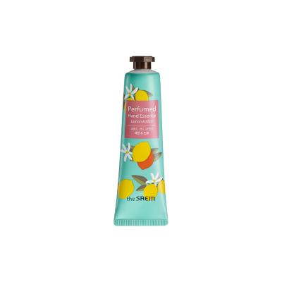 The Saem Perfumed Hand Essence Lemon Mint — Парфюмированная эссенция для рук «Лимон и мята», 30 миллилитров