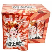 Кислая леденцовая карамель Yunhu Delicious со вкусом АДской Колы