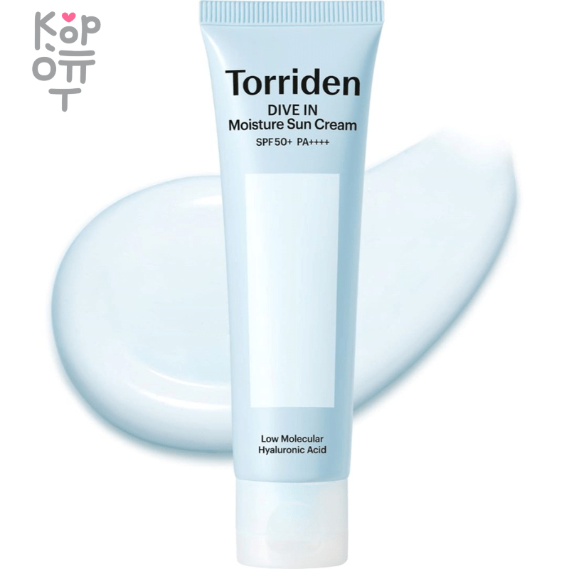 Torriden Dive In Watery Moisture Sun Cream - Нежный солнцезащитный крем с Гиалуроновой Кислотой 60мл., купить с доставкой на дом фото 1 — Корейские товары для всей семьи(КорОпт)