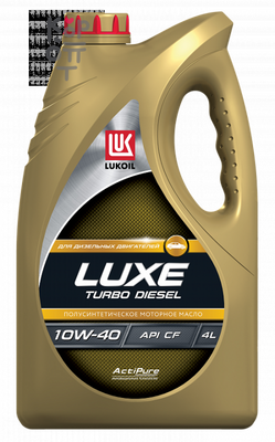 LUKOIL LUXE TURBO DIESEL 10W-40 API CF — Масло моторное