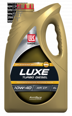 LUKOIL LUXE TURBO DIESEL 10W-40 API CF / Масло моторное