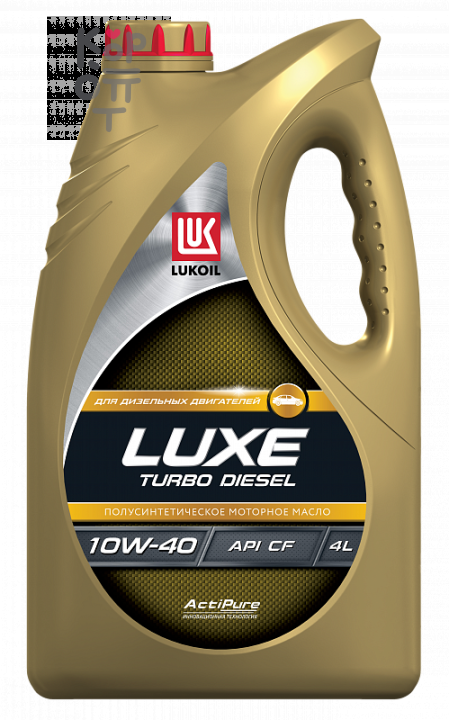 LUKOIL LUXE TURBO DIESEL 10W-40 API CF / Масло моторное