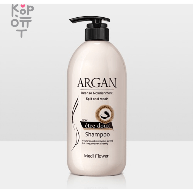 Medi Flower Argan Intense Nourishment Shampoo - Питательный шампунь для волос с маслом Арганы 1000мл.  &mdash; Корейские товары для всей семьи(КорОпт)