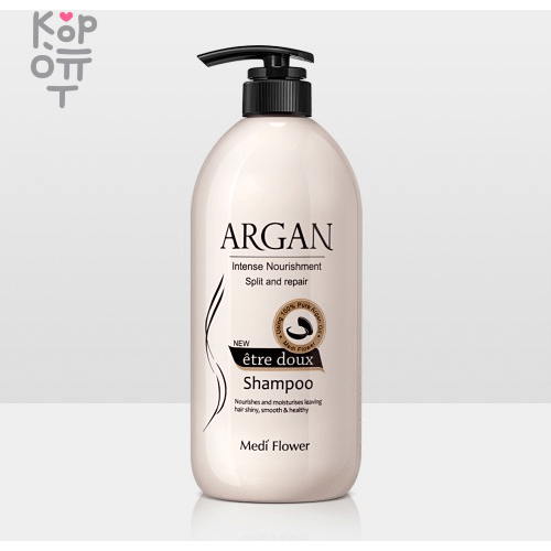Medi Flower Argan Intense Nourishment Shampoo - Питательный шампунь для волос с маслом Арганы 1000мл. , купить с доставкой на дом фото 1 &mdash; Корейские товары для всей семьи(КорОпт)