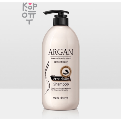 Medi Flower Argan Intense Nourishment Shampoo - Питательный шампунь для волос с маслом Арганы 1000мл. 