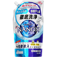Lion TOP Super NANOX Liquid Detergent - Гель для стирки белья для стиральных машин с функцией автоматической дозировки, суперконцентрат 850мл.