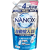 Lion TOP Super NANOX Liquid Detergent - Гель для стирки белья для стиральных машин с функцией автоматической дозировки, суперконцентрат 850мл., купить с доставкой на дом фото 2 — Корейские товары для всей семьи(КорОпт)