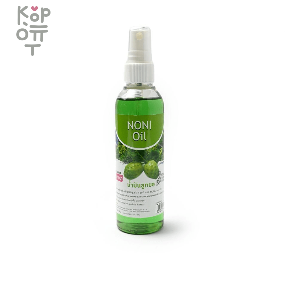 Banna Noni Oil - Масло спрей для массажа с экстрактом фрукта Нони. фото 1 &mdash; Корейские товары для всей семьи(КорОпт)