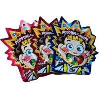 Конфеты Шипучка Popping Candy Mix Flavor - Шипучка - взрывашка "Фруктовый взрыв" со вкусами фруктов и напитков + переводилка