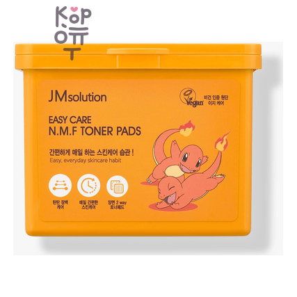 JMsolution Toner Pad Easy Care Ceramide Pokemon - Тонер пэд для лица с керамидами Покемон Мью, 200 мл