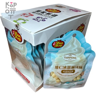 Конфеты жевательные TianFeng со вкусом мороженого &mdash; Корейские товары для всей семьи(КорОпт)