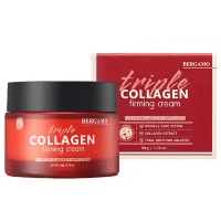 Bergamo Triple Collagen Firming Cream - Укрепляющий крем для лица с тройным Коллагеном, 50гр.