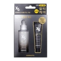 SkinPastel Recovery X5 — набор сыворотка 35 мл + крем Mela-X 10 мл: Retinol / Collagen / Mela-X