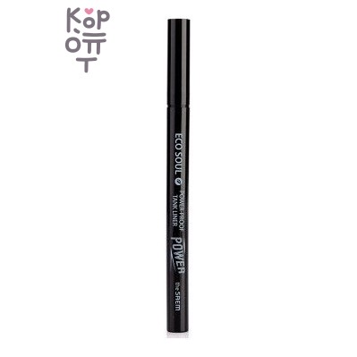 The Saem Eco Soul Powerproof Tank Liner 01 Black — Лайнер-подводка для глаз «черный», 0,6 мл