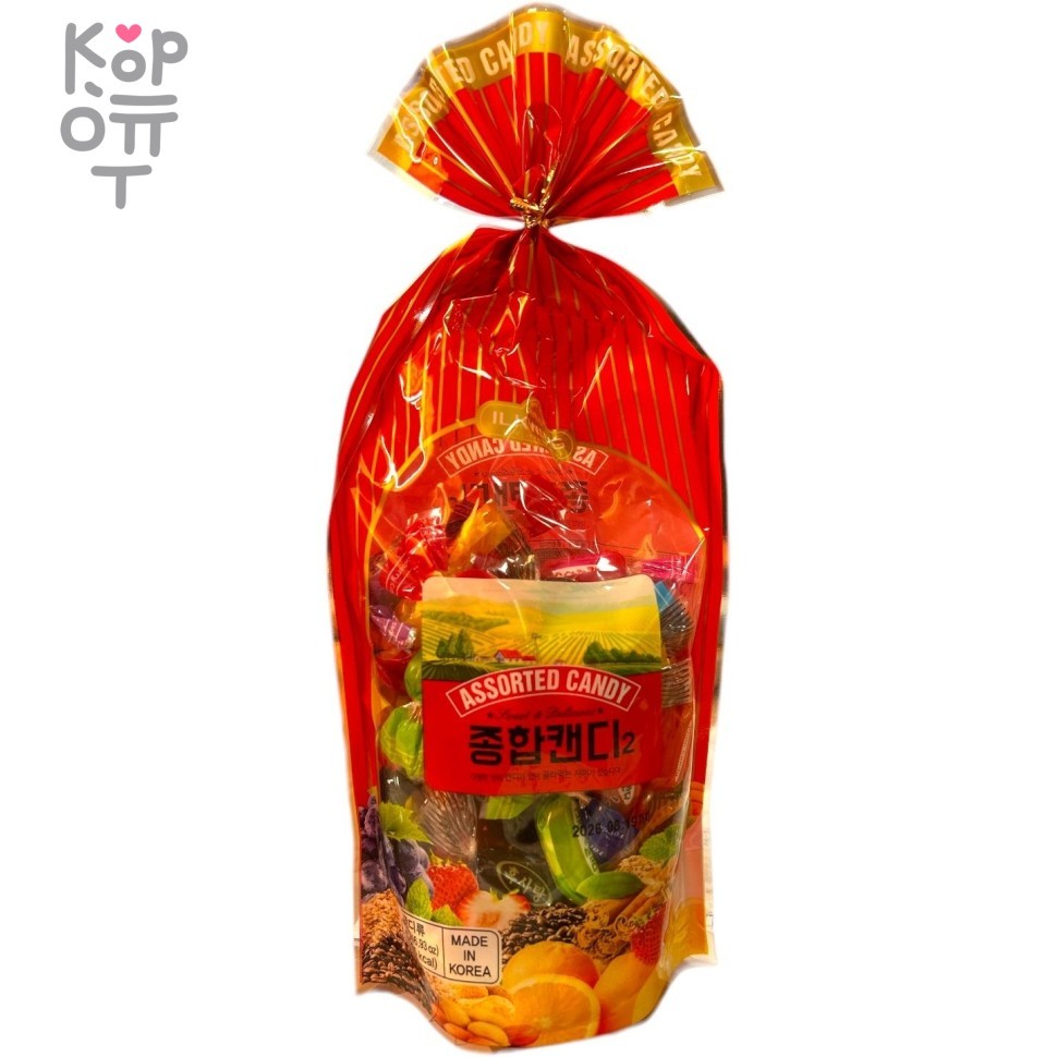 ILKWANG Assorted Candy - Карамельное ассорти с фруктовым вкусом, купить с доставкой на дом фото 1 — Корейские товары для всей семьи(КорОпт)