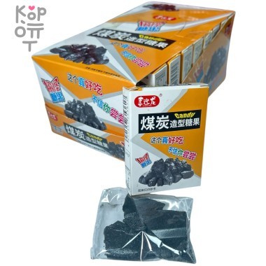 Карамель Xiyi в форме угля со вкусом фруктов — Корейские товары для всей семьи(КорОпт)