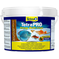TetraPro Energy Crisps корм-чипсы для всех видов рыб для дополнительной энергии 10л. (ведро)
