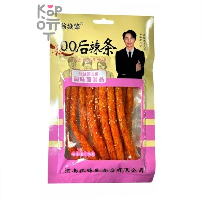 Снэк Weng Yanfeng Foods Юные Депутаты, 76гр. - Пряный пшеничный снек с пряным вкусом, круглый