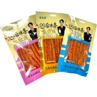 Снэк Weng Yanfeng Foods Юные Депутаты, 76гр. - Пряный пшеничный снек с пряным вкусом, круглый