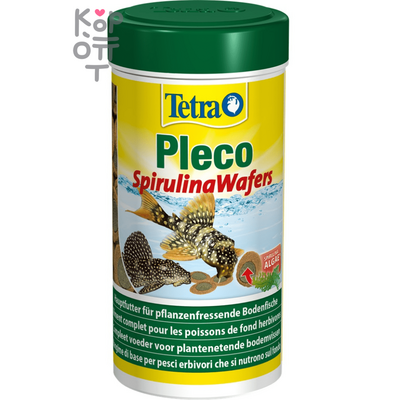 TetraPleco Spirulina Wafers корм для сомов чипсы 250мл.