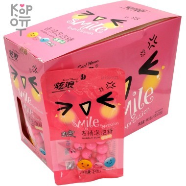 Жевательная резинка Smile Epression со вкусом Клубники — Корейские товары для всей семьи(КорОпт)