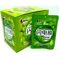Конфеты Sour Candy green grape КИСЛЫЕ