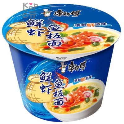 Лапша быстрого приготовления Kang Shi Fu креветки и морепродукты, 101гр.