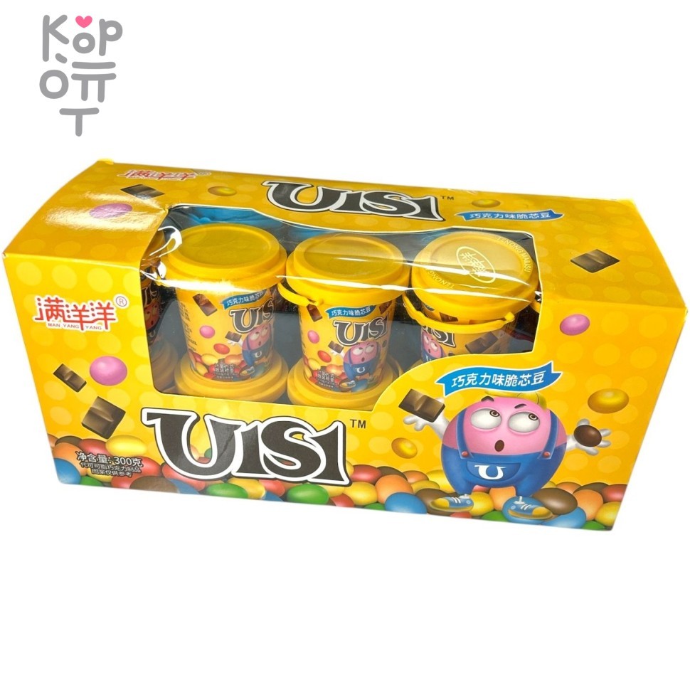 Шоколадное драже - Разноцветные шарики в праздничных ведерках, купить с доставкой на дом фото 1 — Корейские товары для всей семьи(КорОпт)