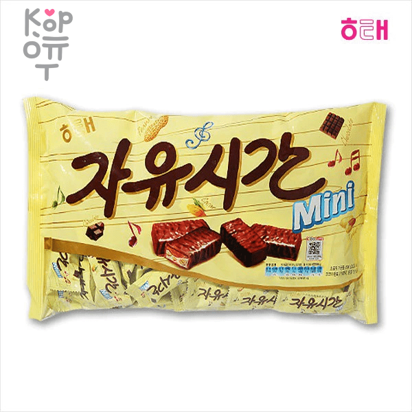 HAITAI Choco Free time Bar - Шоколадный батончик Кранки с нугой и ...