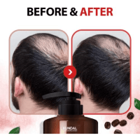Kundal Natural Caffeine Hair Care Shampoo Cherry Blossom - Безсульфатный шампунь против выпадения волос, с ароматом Цветущей Вишни 500мл.