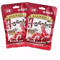 Снэк Baxikaoya - Острые полоски со вкусом бразильской жареной утки, 21гр.
