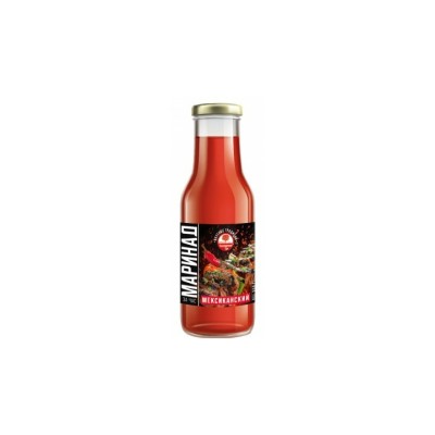 HUNGROW — Соус для маринования HUNGROW Маринад Мексиканский в стеклянной бутылке 330г1/12