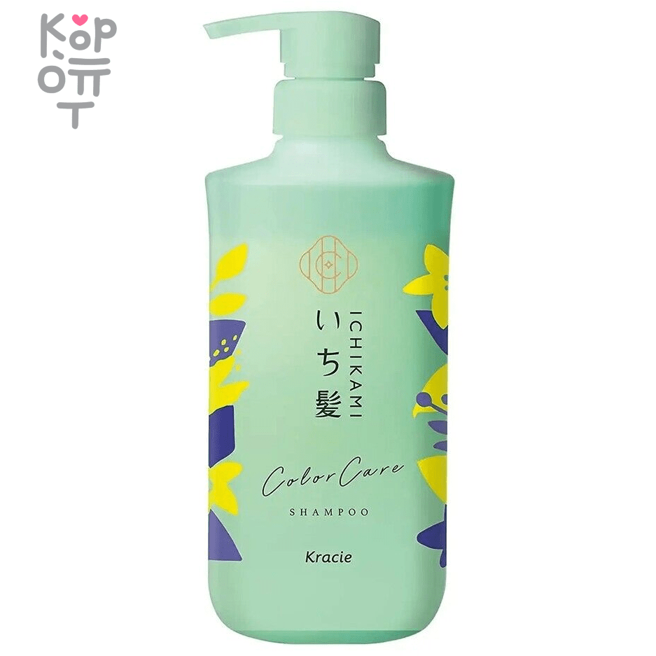 Ichikami Color Care Shampoo - Восстанавливающий шампунь для поврежденных окрашенных  волос. по цене 1 524 руб. в интернет магазине Корейские товары для всей  семьи(КорОпт)